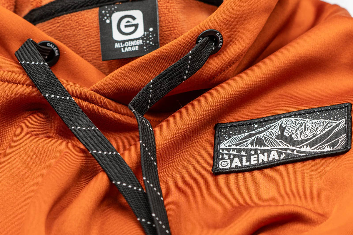 Galena Tenmile Tech Hoodie Rust Orange