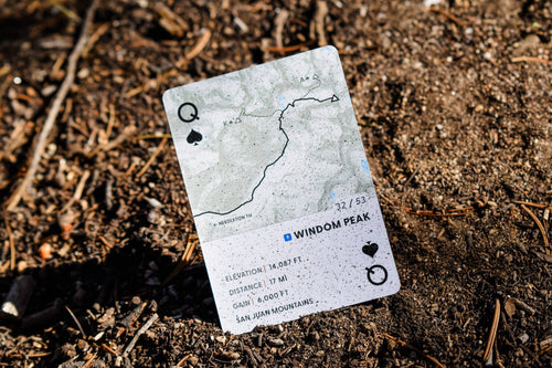 Colorado 14ers Playing Cards