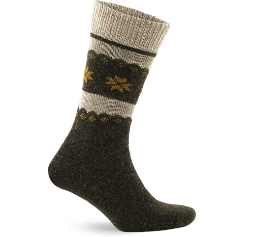 Alpaca Socks Snowflake
