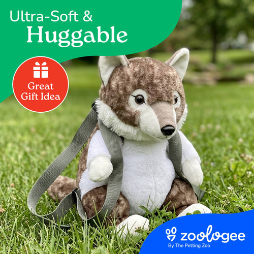20" Plush Animal Backpack