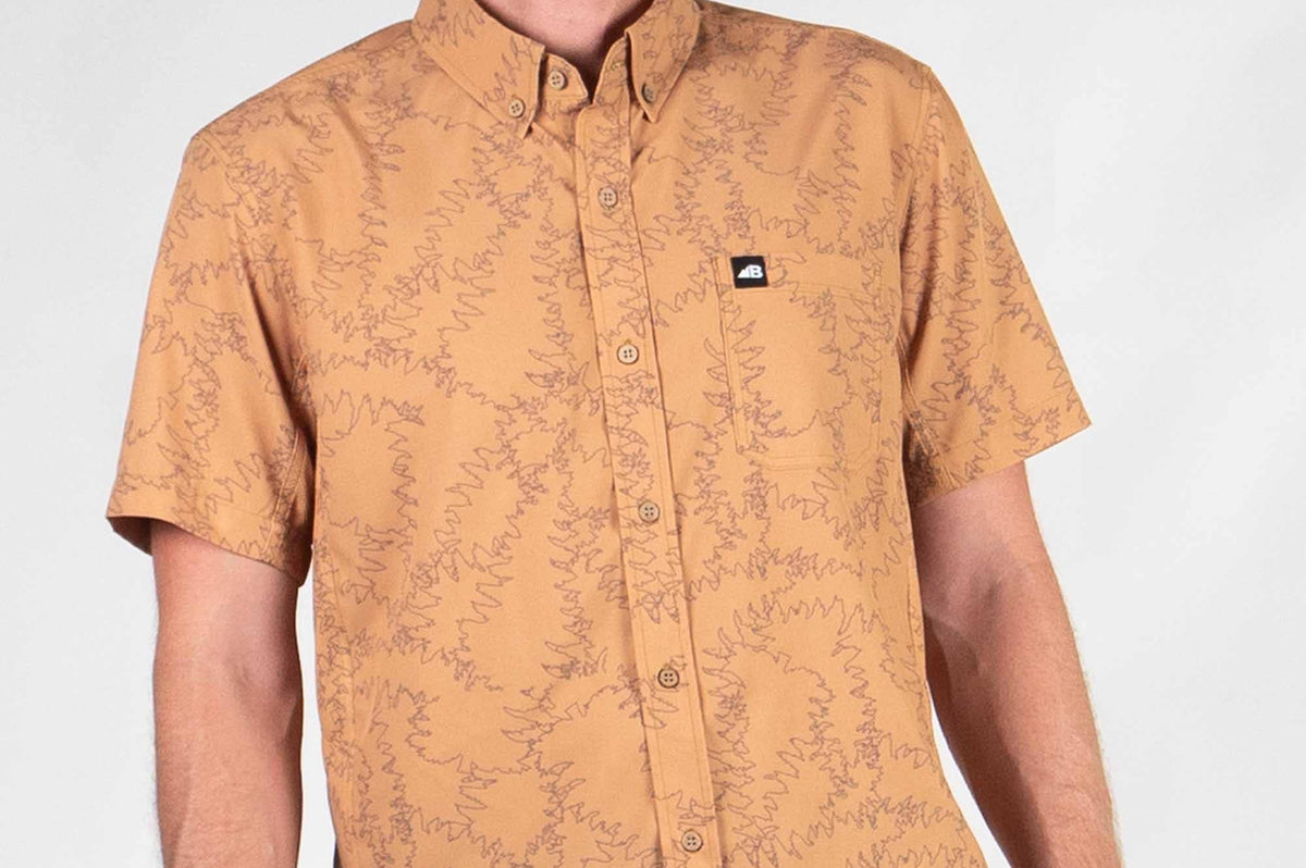 Belong Designs Vista Stretch Button Down