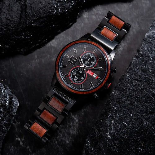 Pilot - Men's Watch Black Rose