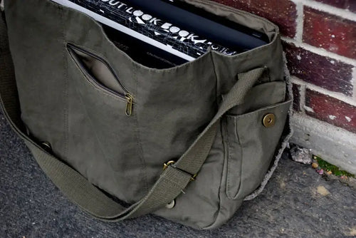 Pine Tree Forest - Forest Messenger Bag Women/Men