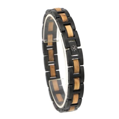 Mykonos- Wood & Metal Bracelet