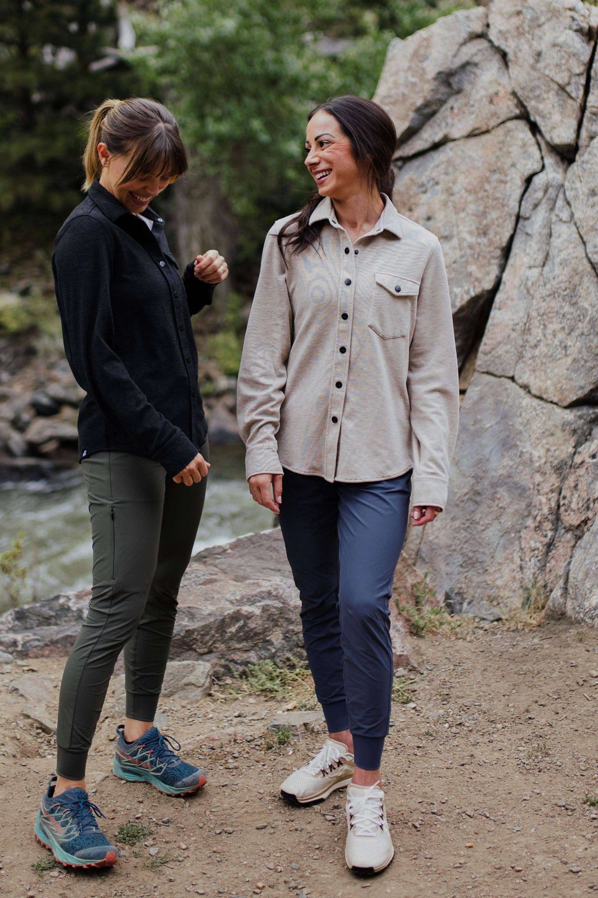 Belong Designs Women's Sherman Fleece Button Up