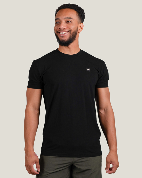 Men's Mountain Traverse Tek Tee Black