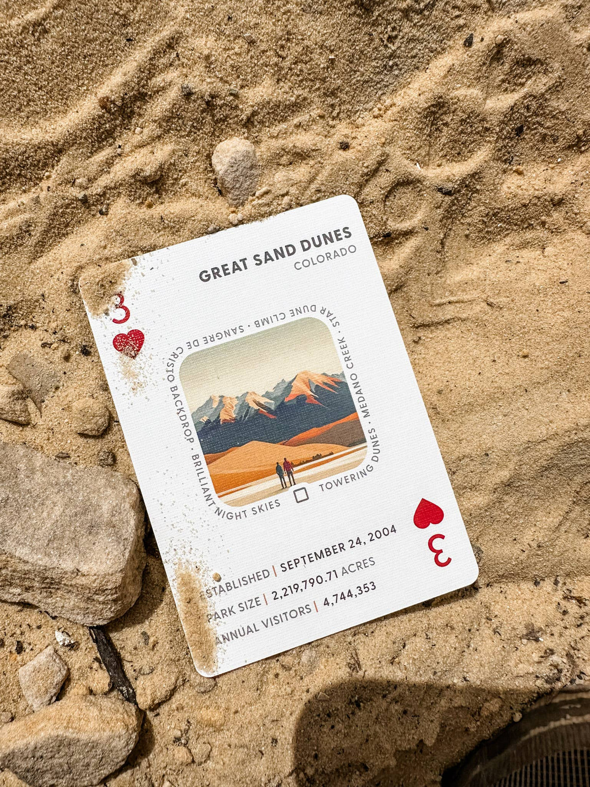 Pine + Ember The World's Best National Parks Playing Cards