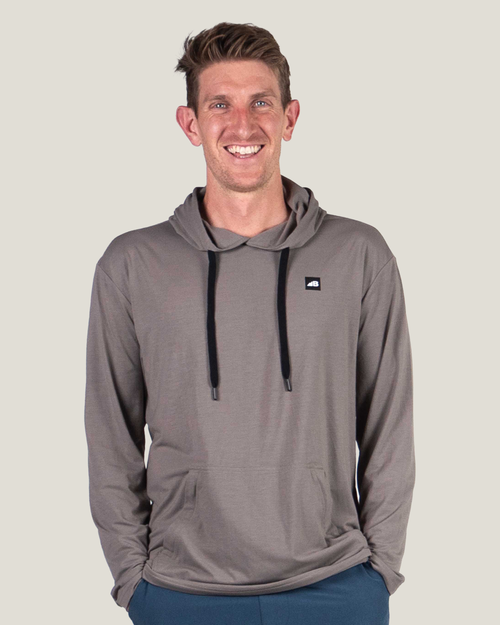Men's Traverse Tek Hoodie Granite