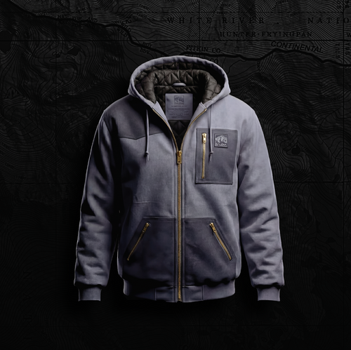 Ski Coopow Jacket Grey Steel