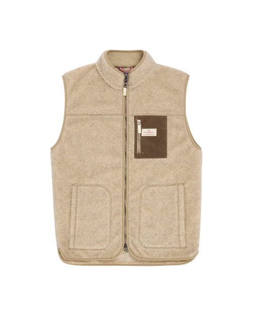 Heroes Wool Vest Natural