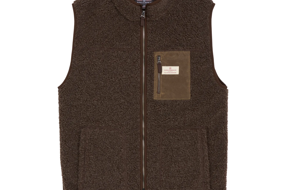 Amundsen Heroes Wool Vest Cowboy