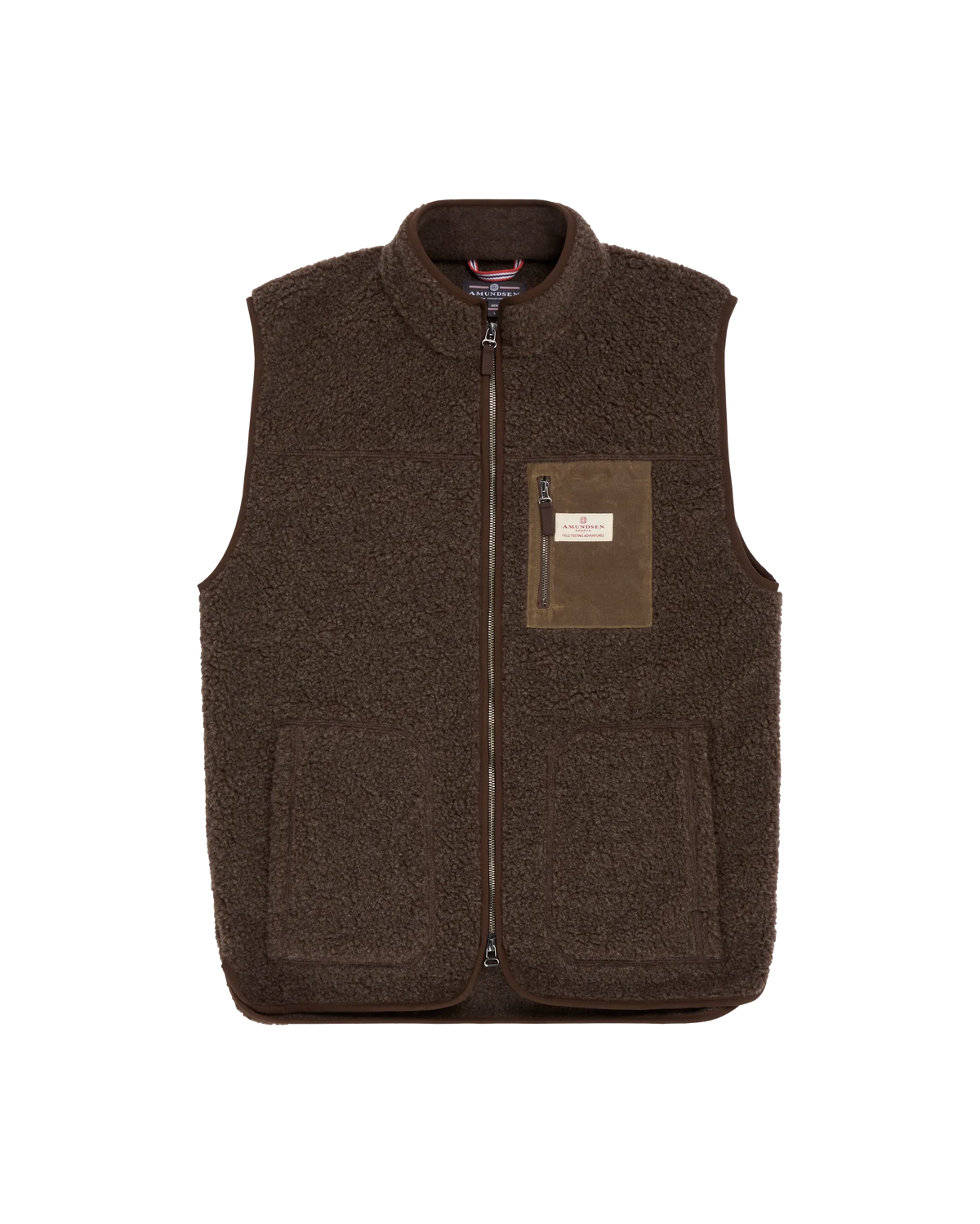 Amundsen Heroes Wool Vest Cowboy