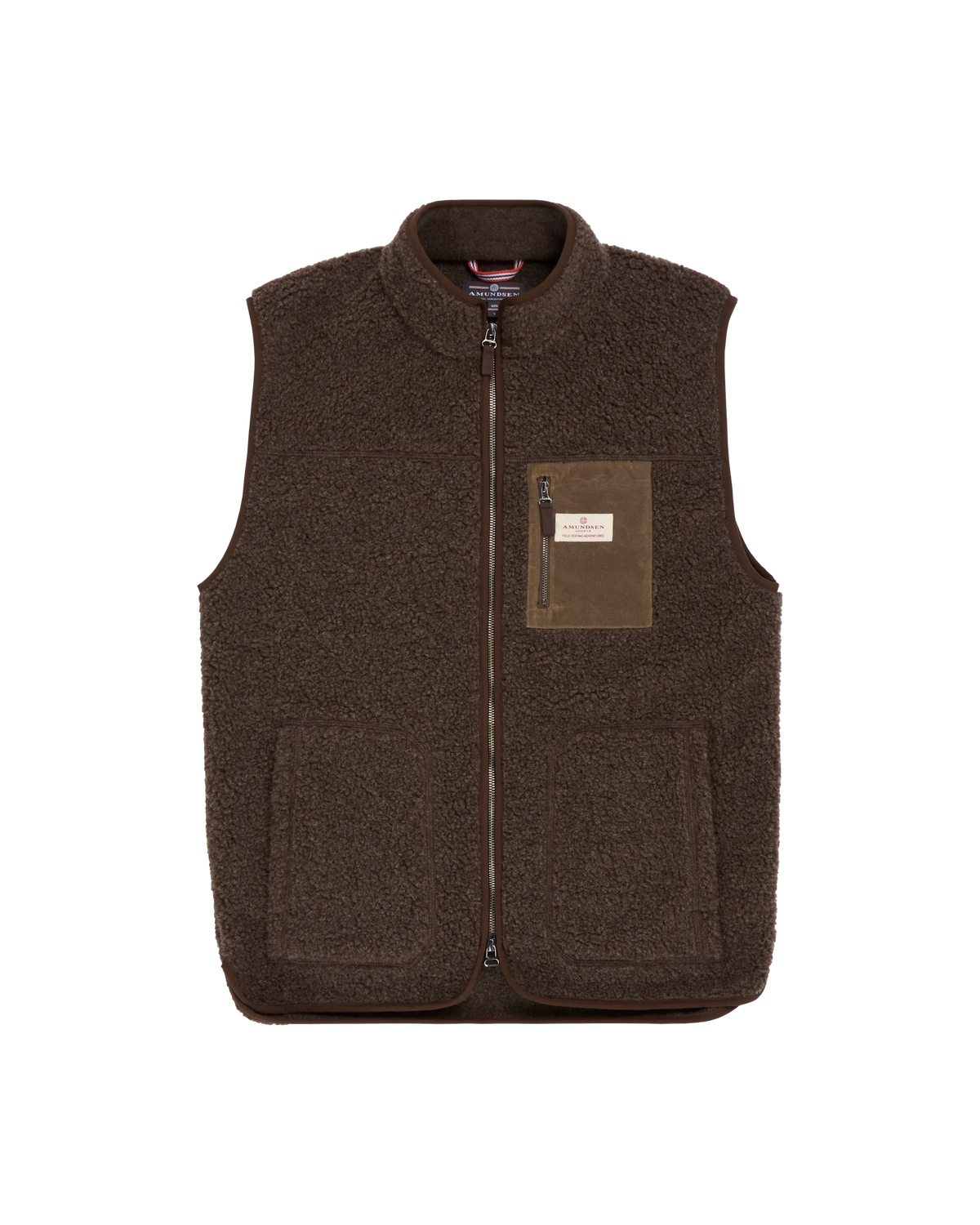 Amundsen Heroes Wool Vest Cowboy