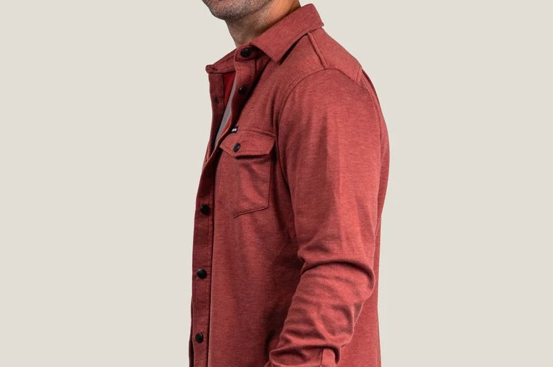 Belong Designs Men's Sherman Fleece Button Up