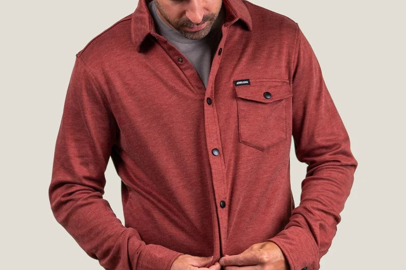 Belong Designs Men's Sherman Fleece Button Up