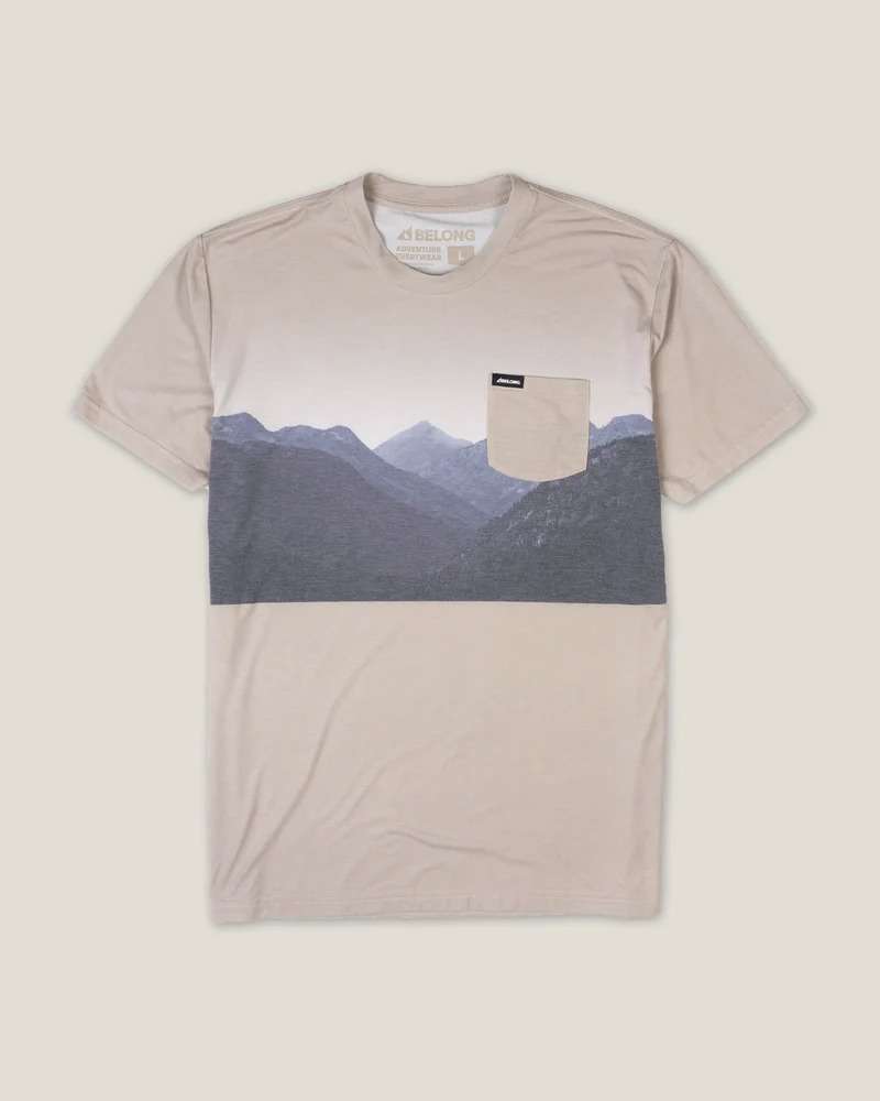 Belong Designs Men's Traverse Tek Tee