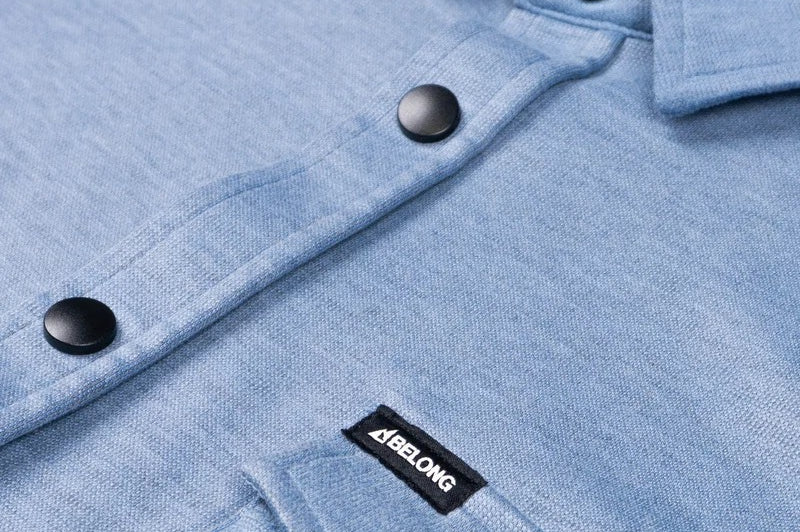 Belong Designs Men's Sherman Fleece Button Up