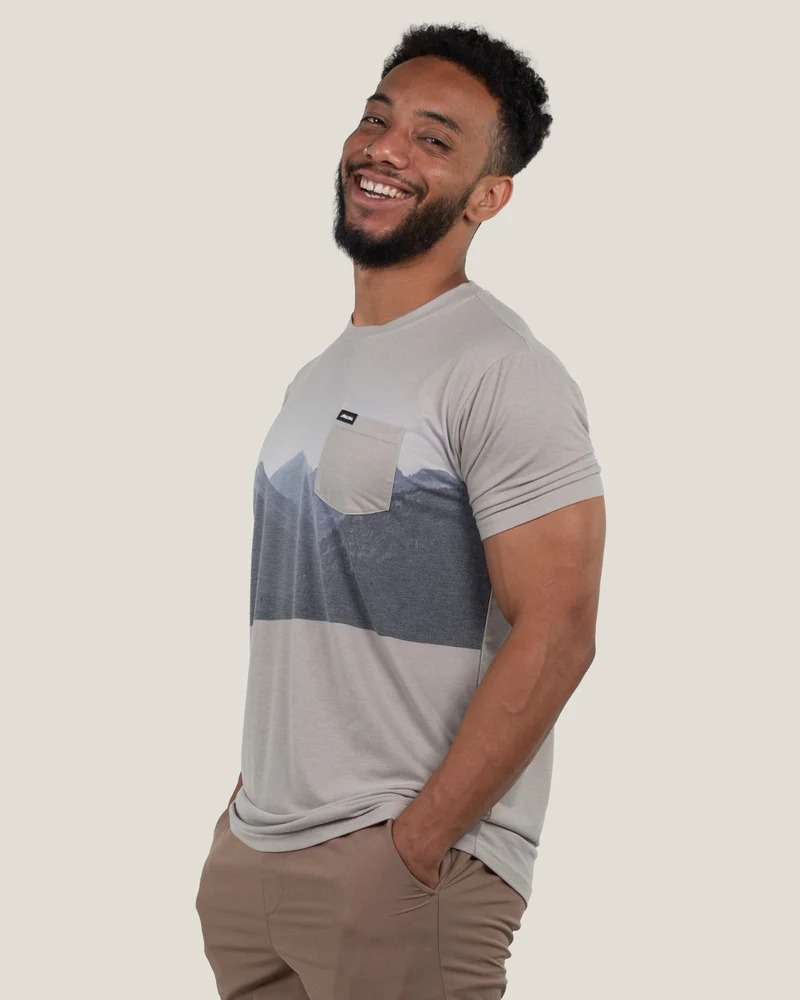 Belong Designs Men's Traverse Tek Tee