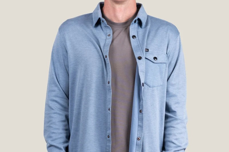 Belong Designs Men's Sherman Fleece Button Up