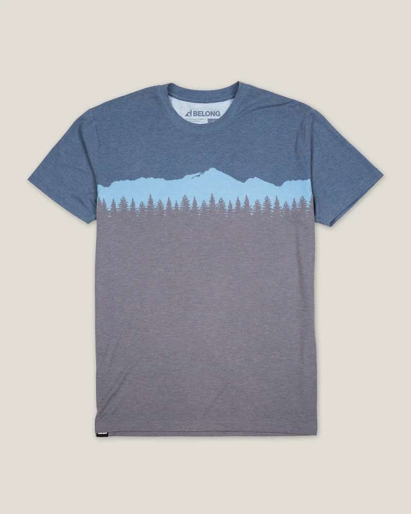 Belong Designs Men's Traverse Tek Tee