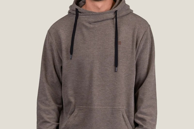 Belong Designs Men's Torreys Fleece Hoodie Brown