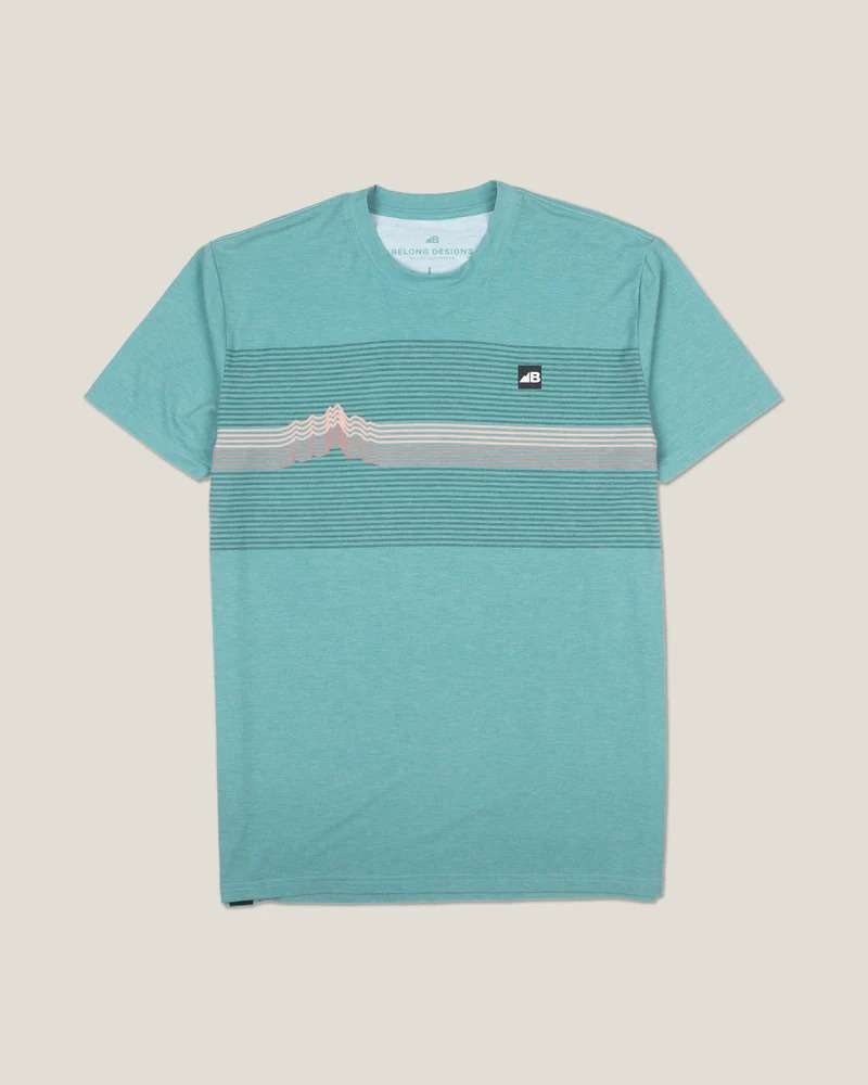 Belong Designs Men's Traverse Tek Tee