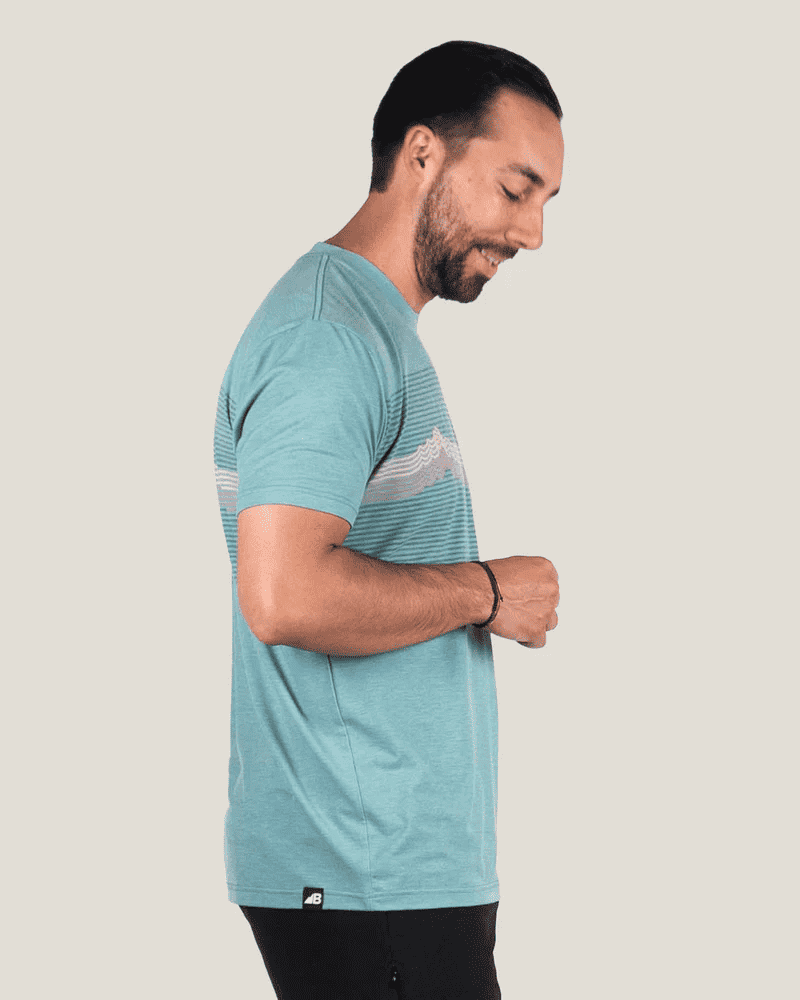 Belong Designs Men's Traverse Tek Tee