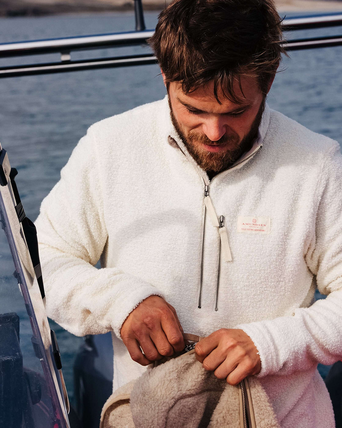 Amundsen Men's Wool Terry Hut Half-Zip