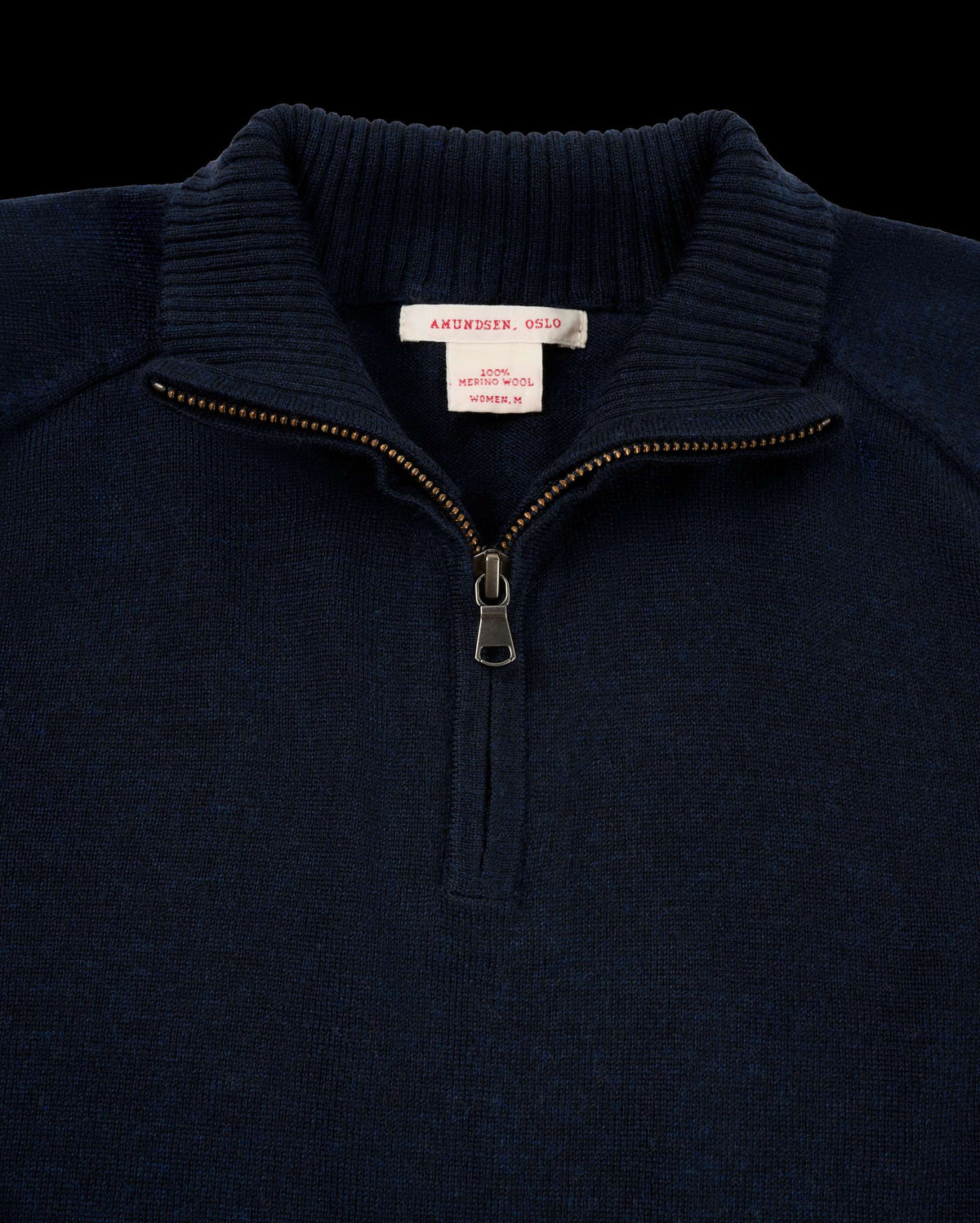 Amundsen Women's Peak Half-Zip Faded Navy