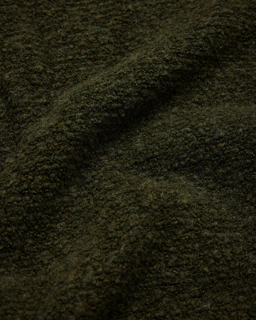 Men's Wool Terry Hut Half-Zip