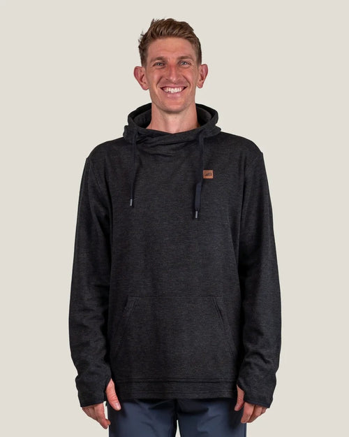 Men's Torreys Fleece Hoodie Meteorite Black