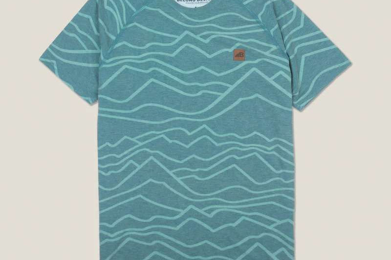 Belong Designs Men's Traverse Tek Tee