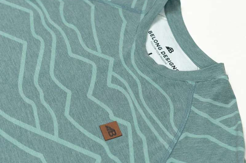Belong Designs Men's Traverse Tek Tee