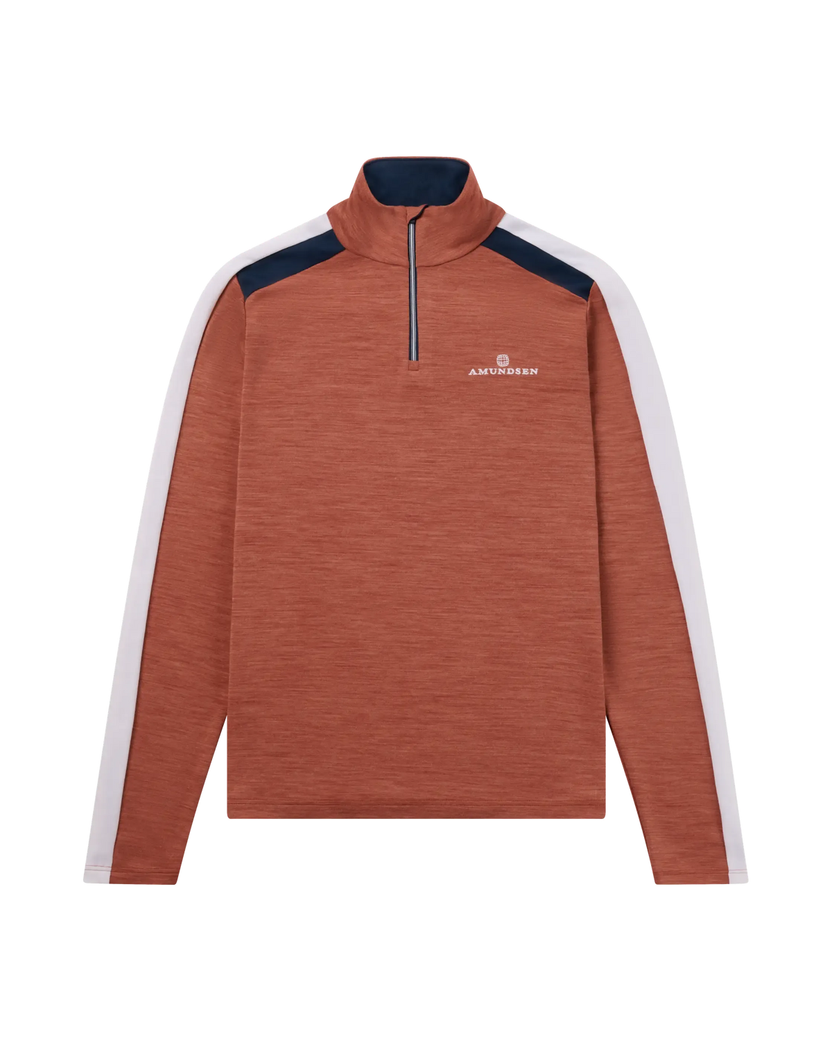 Women's 5Mila Half-Zip Terra Red Stripe