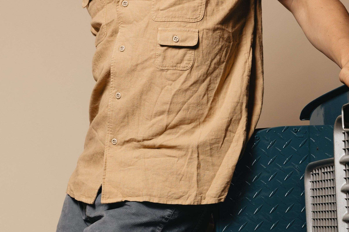 Amundsen Traveler's Linen Short Sleeved Shirt