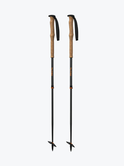 Ultralight Adjustable Carbon Ski Poles
