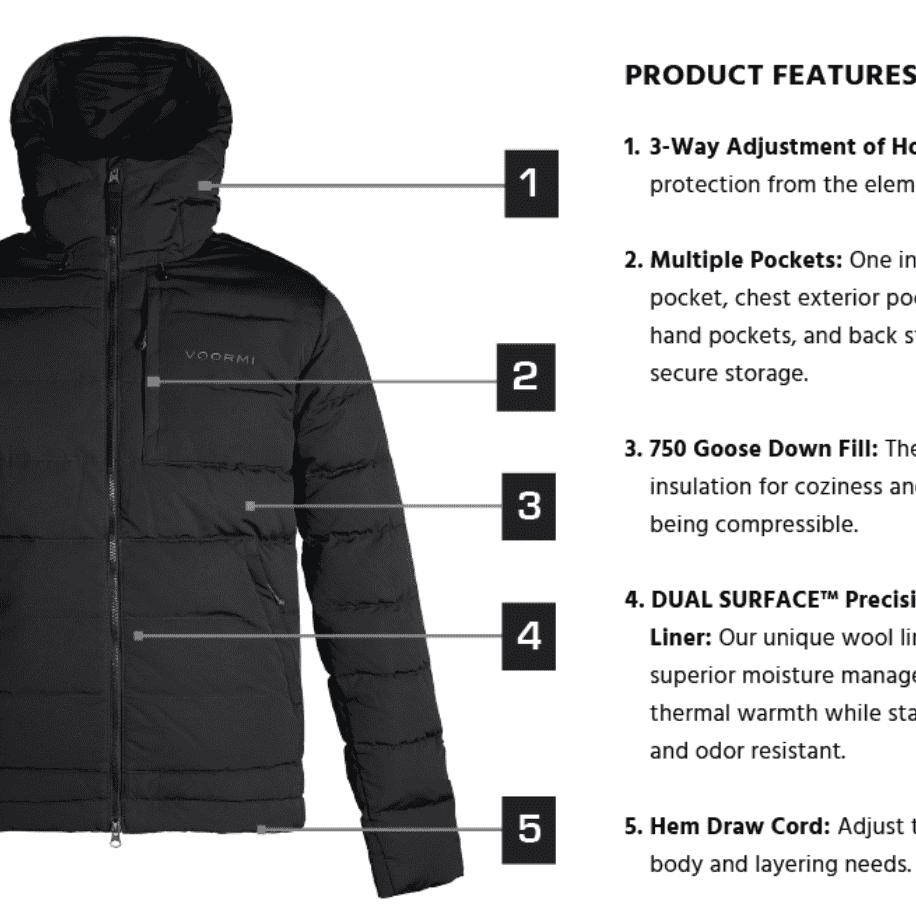 VOORMI Men's VOORMI Puffy