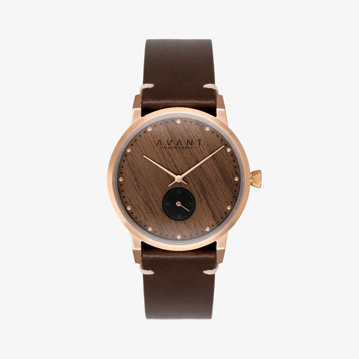 AvantWood New York - Rose Gold - Men's Watch