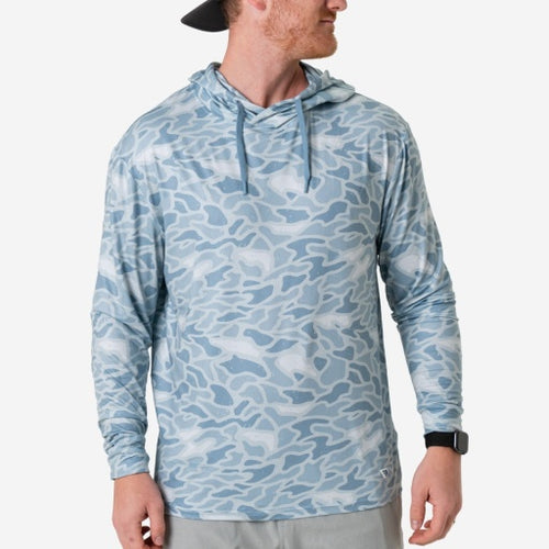 Performance Hoodie Seaside Camo