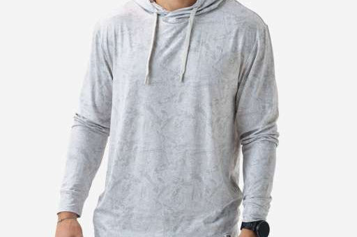 BURLEBO Performance Hoodie DigiCamo Ivory