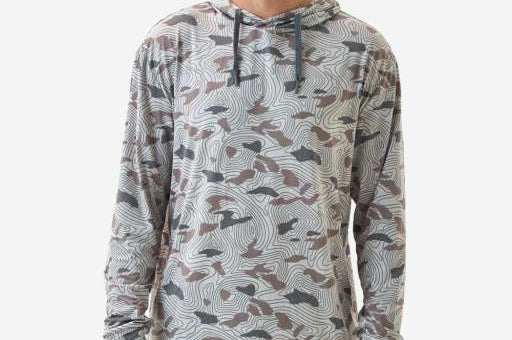 BURLEBO Performance Hoodie Topo Desert Camo