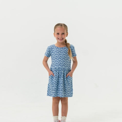 Youth Moxie Dress Bluebonnet