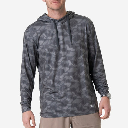 Performance Hoodie Stone Camo