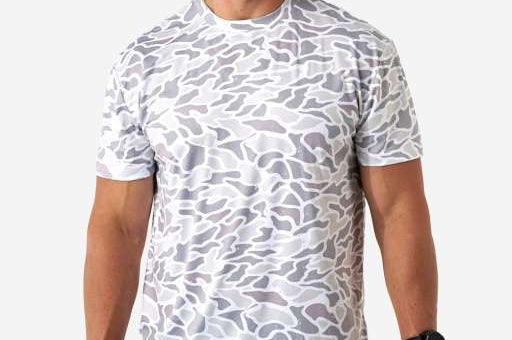 BURLEBO Go To Tee White Camo