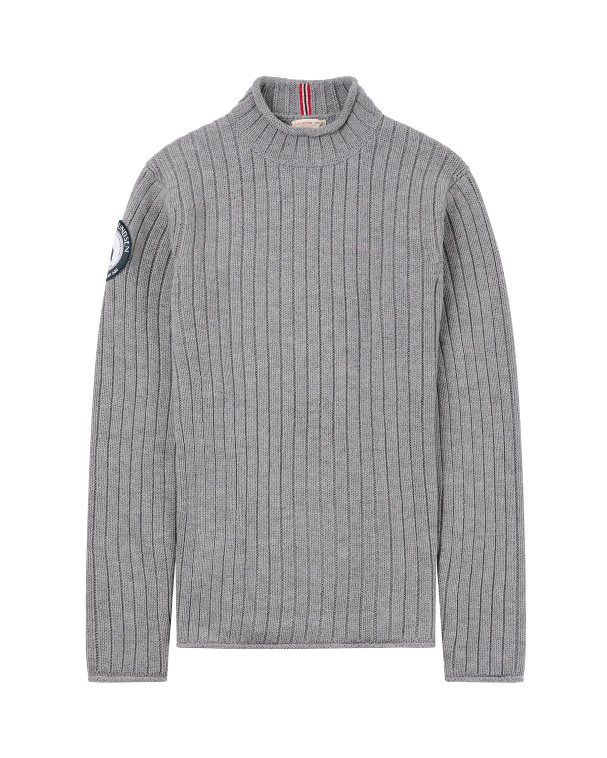 Amundsen Roalda Roll Neck Light Grey