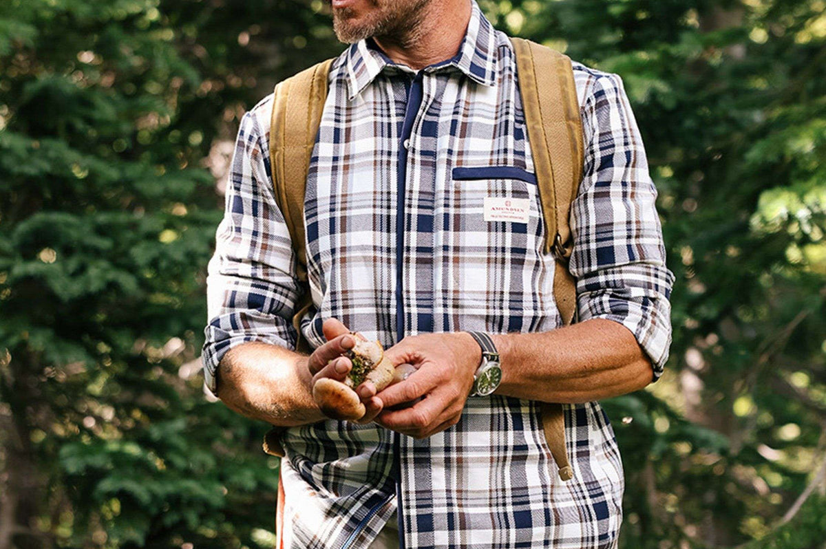 Amundsen Skauen Field Shirt Antarctic Tartan
