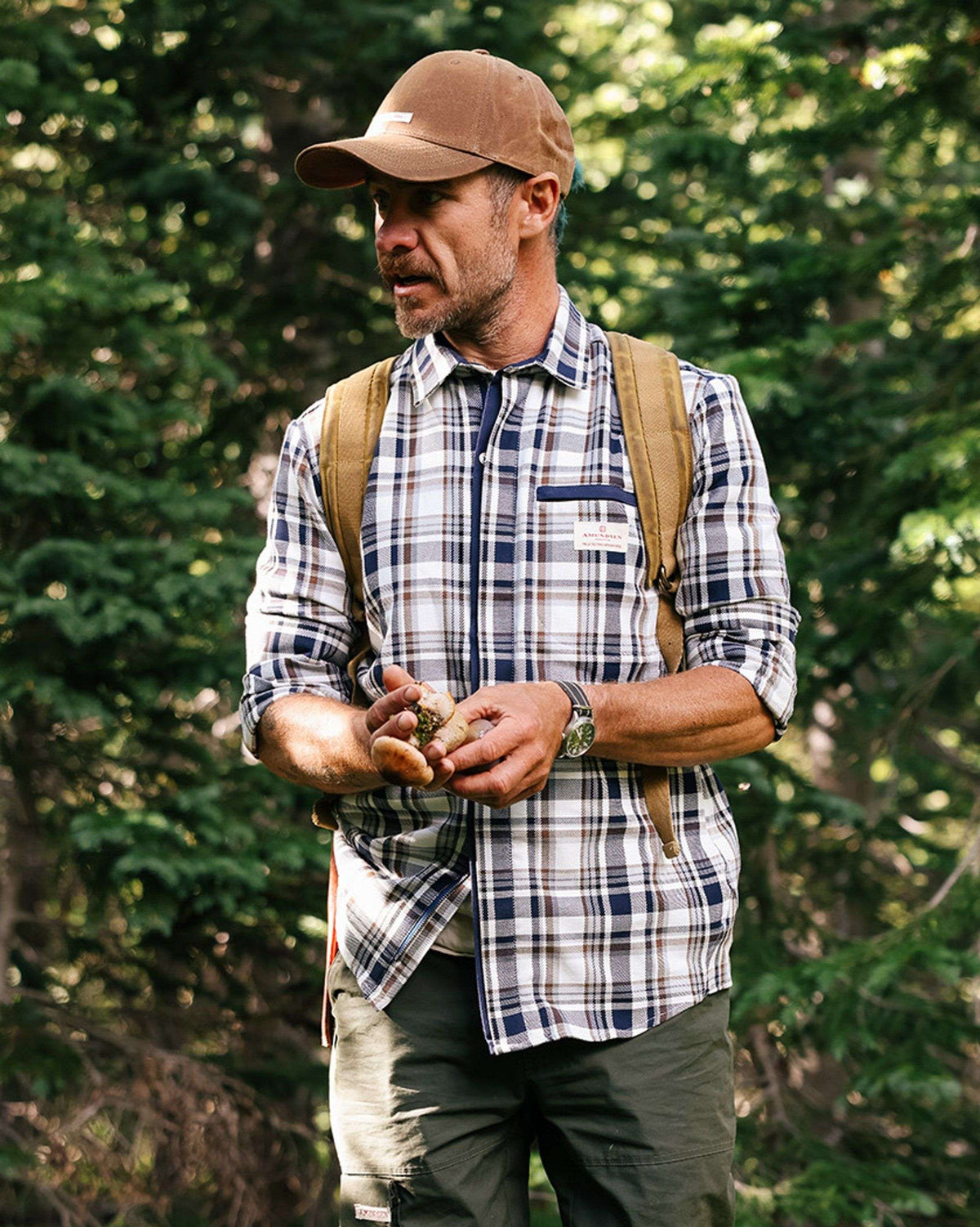 Amundsen Skauen Field Shirt Antarctic Tartan