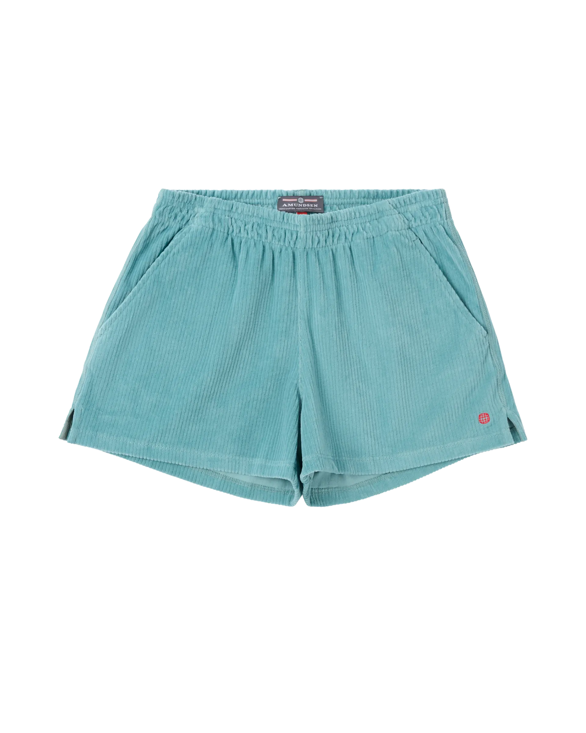 Amundsen 4 Incher Comfy Cord Shorts Aqua