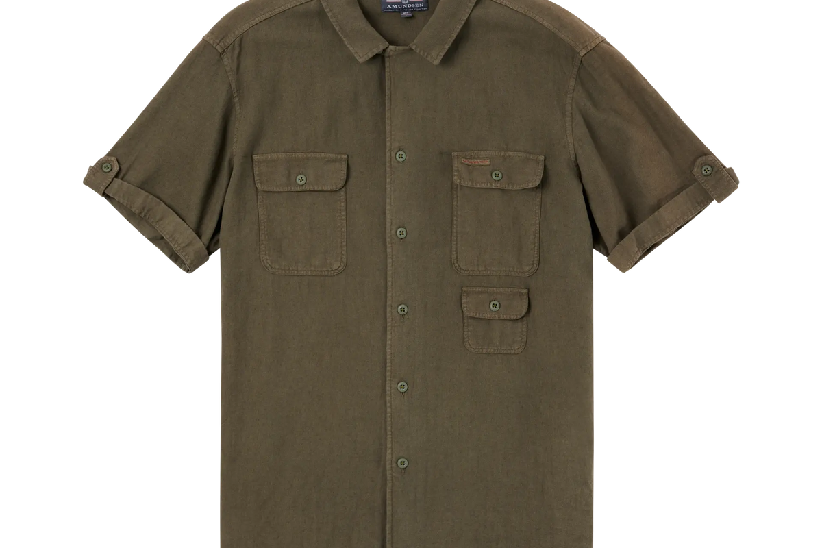 Amundsen Traveler's Linen Short Sleeved Shirt
