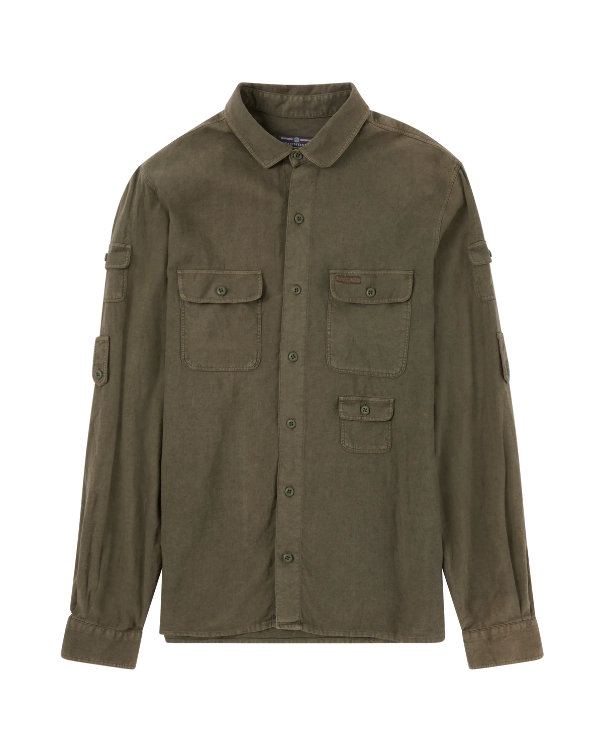 Amundsen Traveller's Linen Shirt Olive